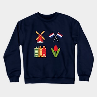 Amsterdam City Crewneck Sweatshirt